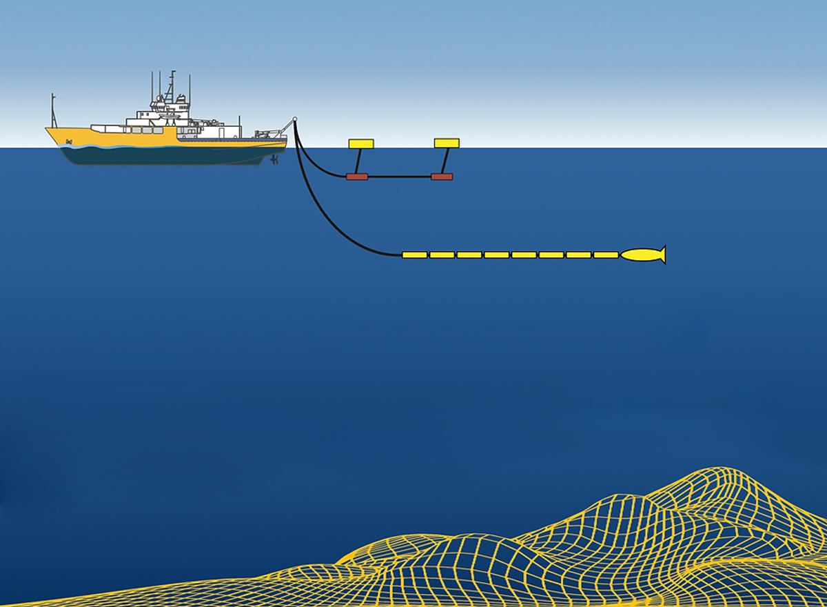 Towed Streamer Seismic Seiswave Geology Service Llc Siesmic Data